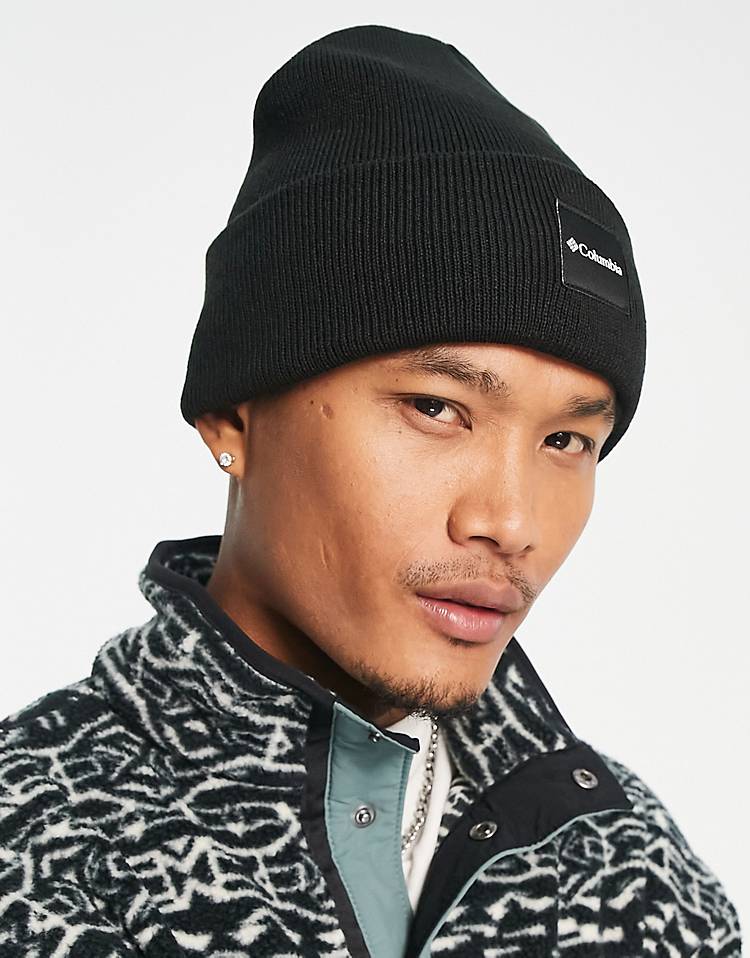 Columbia City Trek heavyweight beanie in black